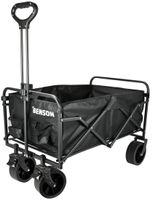 Bollerwagen zusammenklappbar 100kg / 90l mit breiten Rädern