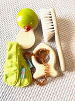 Baby Artikel mit Zahnkette, Greifflinge