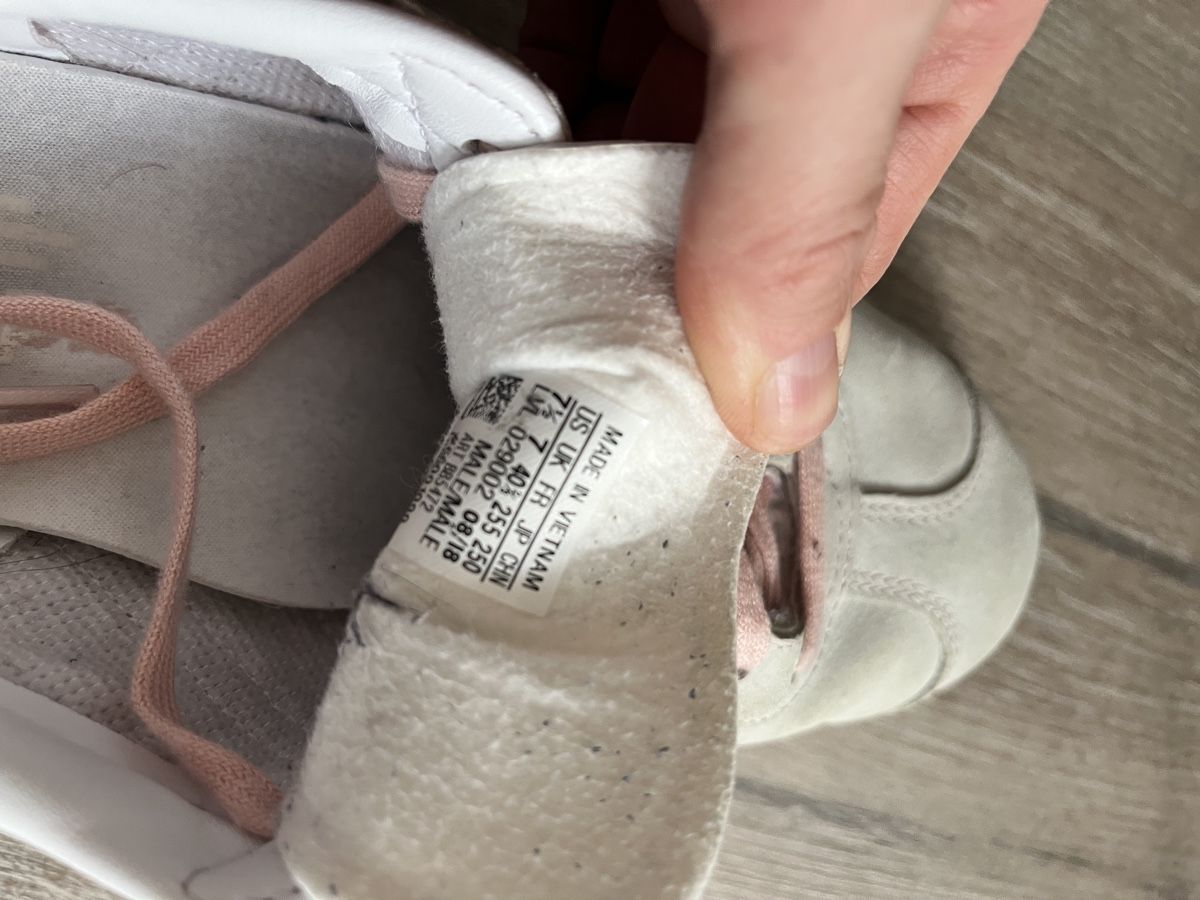 Adidas Herrenschuhe: Adidas Gazelle 40 2/3 grau – Gebraucht aus interlaken von caliban 4