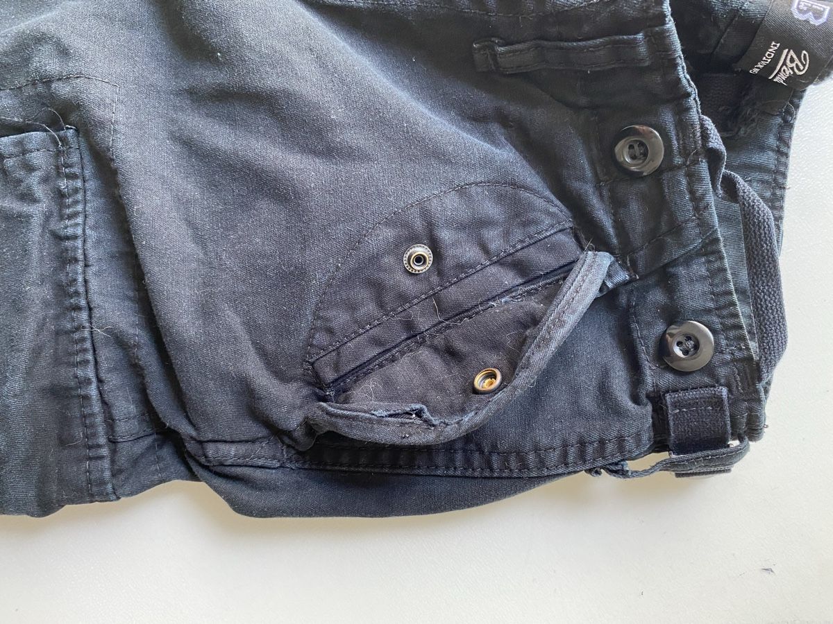 Pantaloni: Brandit Cargohose Schwarz – Usato da Basel venduto da Nina_777 5