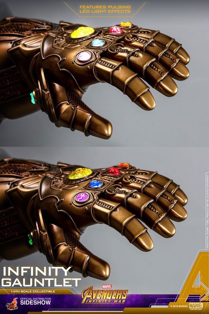 Hot Toys Figuren: 1:4 Infinity Gauntlet Replica Marvel Avengers: Infinity War – Neu und originalverpackt aus Wettingen von marcelbuechi 4