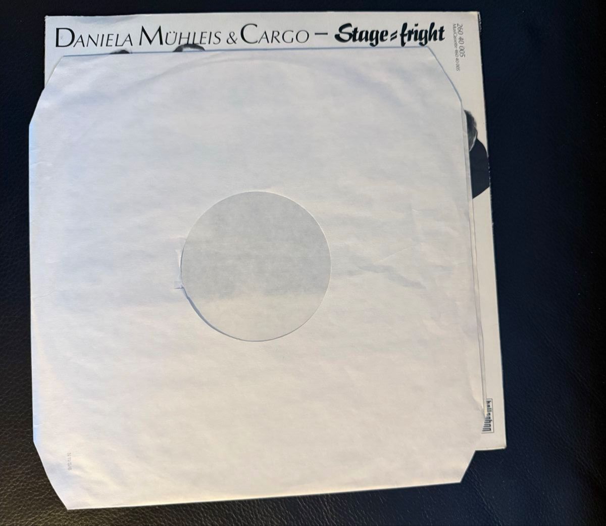 Vinyles: Daniela Mühleis & Cargo - Stage Fright LP Schallplatte – D'occasion à Goldach par Donpancho 5
