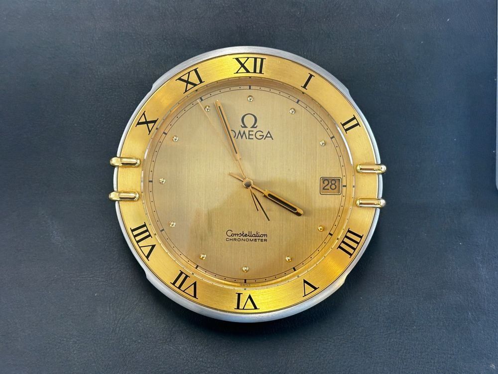 Omega Orologi: Omega Constellation Tisch / Wand Uhr – Usato da Brüttisellen venduto da Alphawatch 1