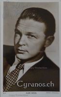 Alex Nicol (1916-2001) Schauspieler - Autogramm