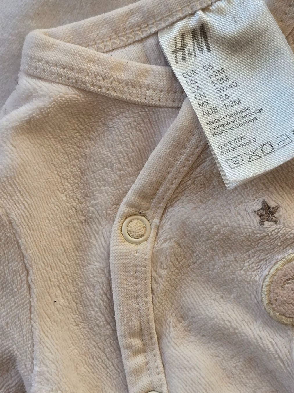 H&M Pyjamas & Ähnliches: warmer Baby Strampler – Gebraucht aus Alpthal von M.J.A. 2