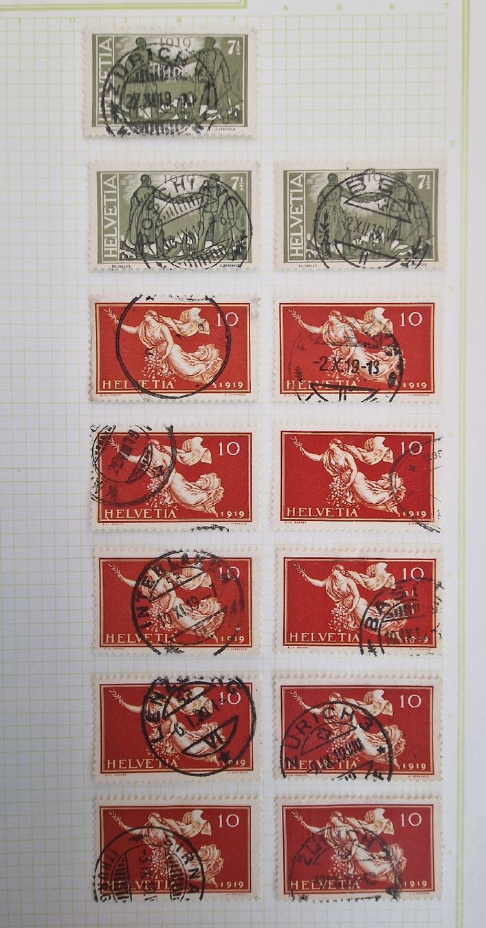 Tutti i francobolli: 🇨🇭Schweizer Briefmarken Sammlung – Usato da Stüsslingen venduto da dolphine_blue 3