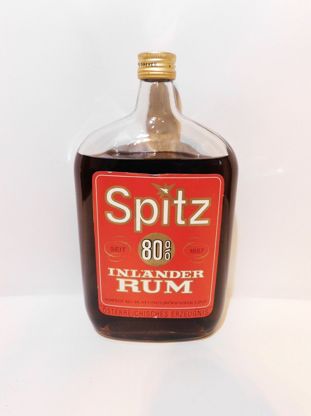 Bevande alcoliche: Vintage Spitz 80% Inlander Rum rar – Nuovo (secondo la descrizione) da Emmenbrücke venduto da Ulisse-22
