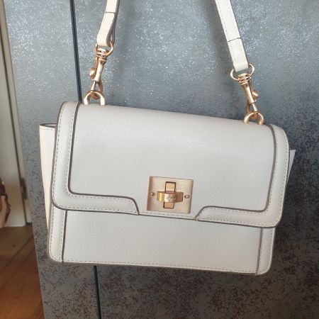 🐸 JOOP HANDTASCHE WEISS / GOLD