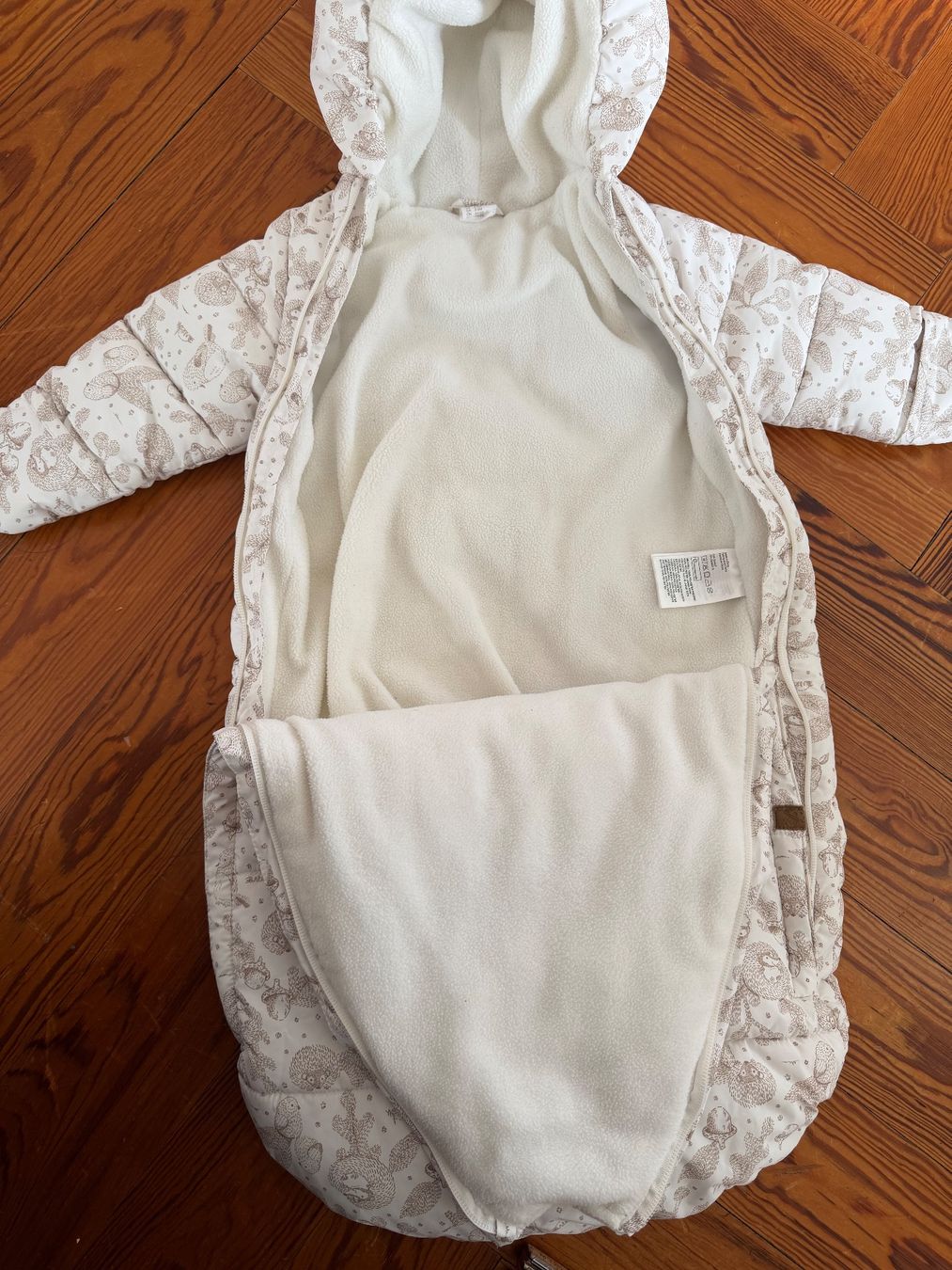 Sacchi a pelo: CHANCELIÈRE À CAPUCHE Winterfusssack H&M Gr. 62/68 – Usato da Lausanne venduto da Taronshate 2