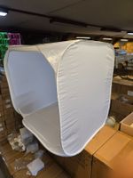 2x neuer Cube Würfel faltbar für Fotos usw. weis 70x70x70cm