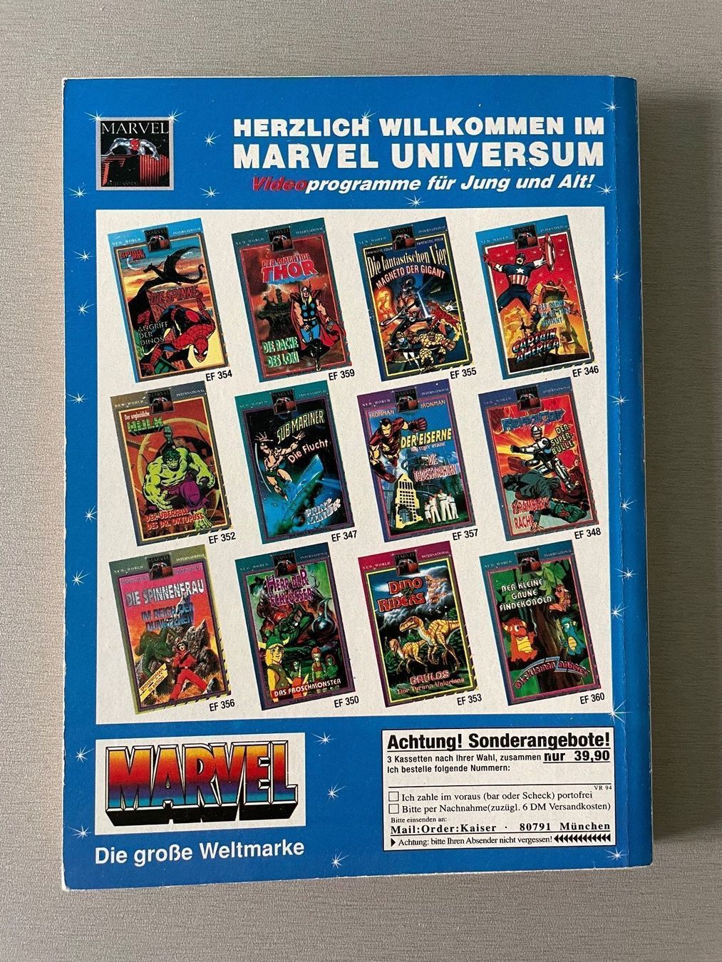 Comics: DIE SPINNE ist SPIDER-MAN Comic Taschenbuch Nr. 64 Condor – Gebraucht aus Glattfelden von Danshari 1