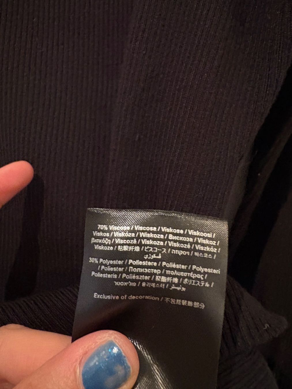 Karl Lagerfeld Top: KARL LAGERFELD Top - size S/M – Usato da Muzzano venduto da Sidney_3 3