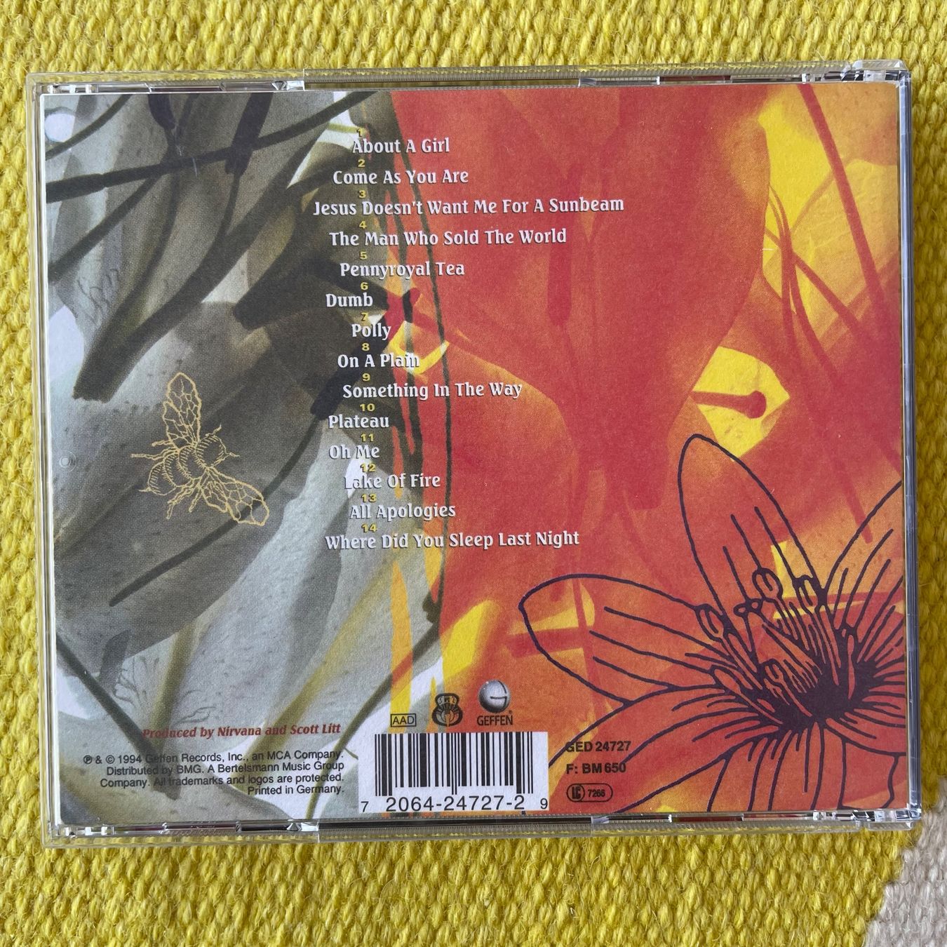 CDs: NIRVANA-MTV UNPLUGGED IN NEW YORK – D'occasion à Rorschacherberg par CD-Roli 1