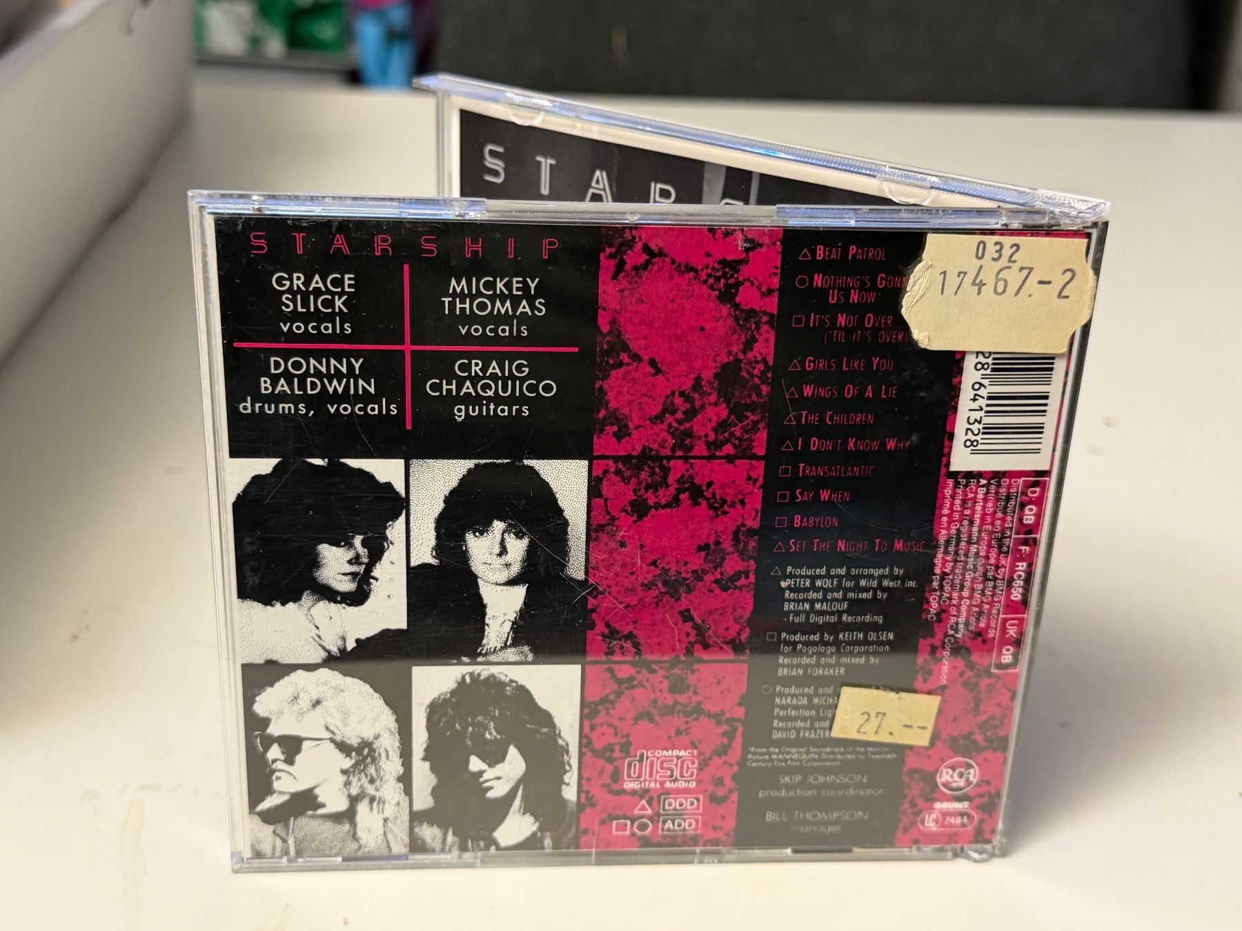 CD: Starship - No Protection - HB21D – Usato da Küsnacht ZH venduto da Jazztilldawn 1