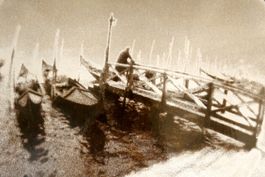 FOTOGRAF (Swiss, 20. Jh.) Venedig, Fischauge, Pop-Art, 1975
