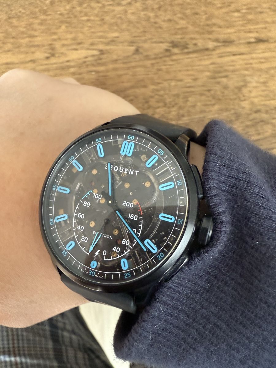 Smartwatch: Self-Charging Sequent Elektron Supercharger 2.3 – Gebraucht aus Zürich von  6