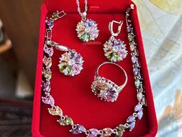 Parure complète bague taille 53