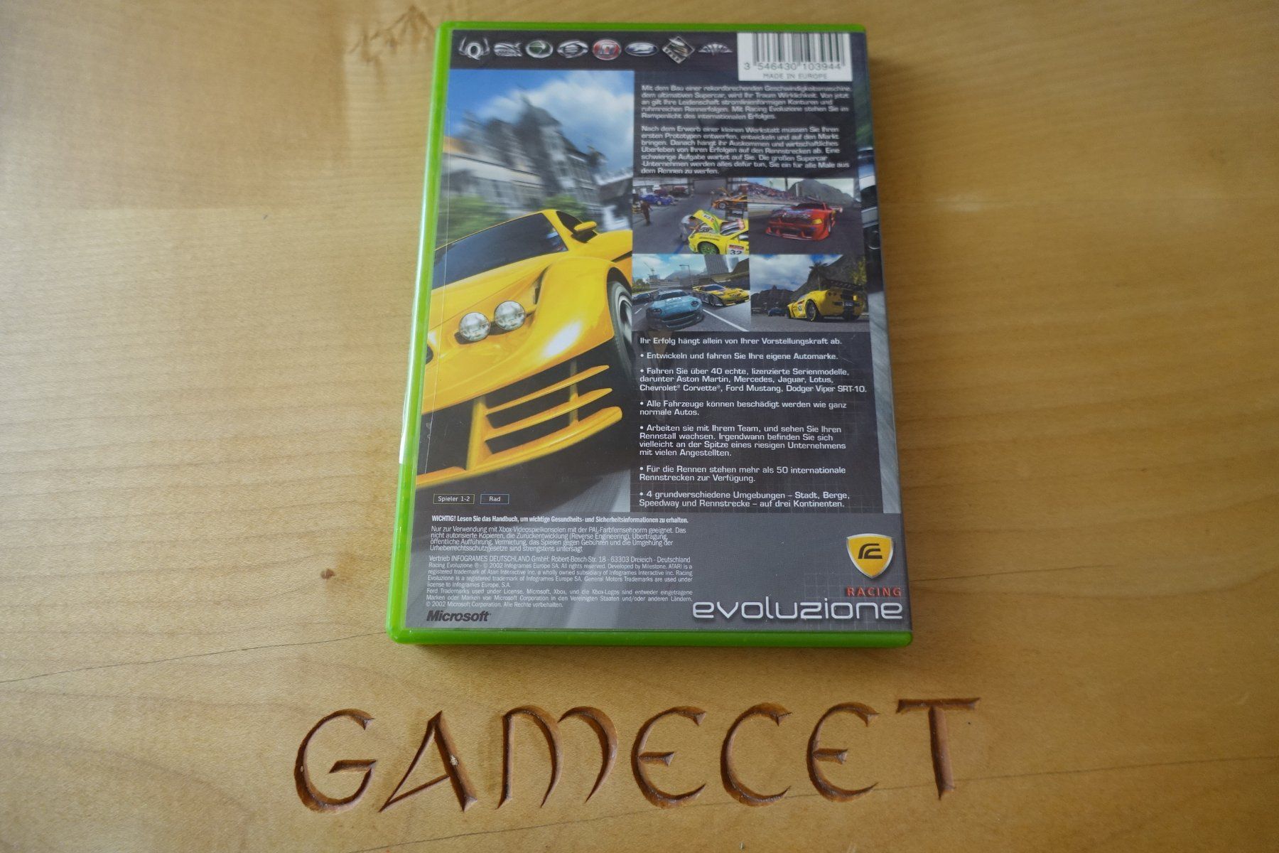 Microsoft Giochi: Racing Evoluzione – Usato da Steinach venduto da Gamecet 2