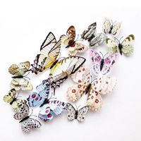 Autocollants muraux papillon 3D 12pièces