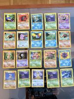 Pokémon – Lot de 50 cartes 1re Édition – Vintage