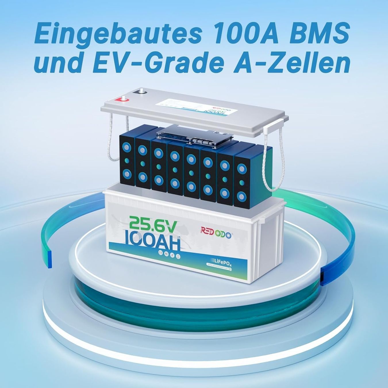 Batterien: Redodo 24V 100Ah LiFePO4 Batterie – Neu und originalverpackt aus Bottighofen von zaap 8