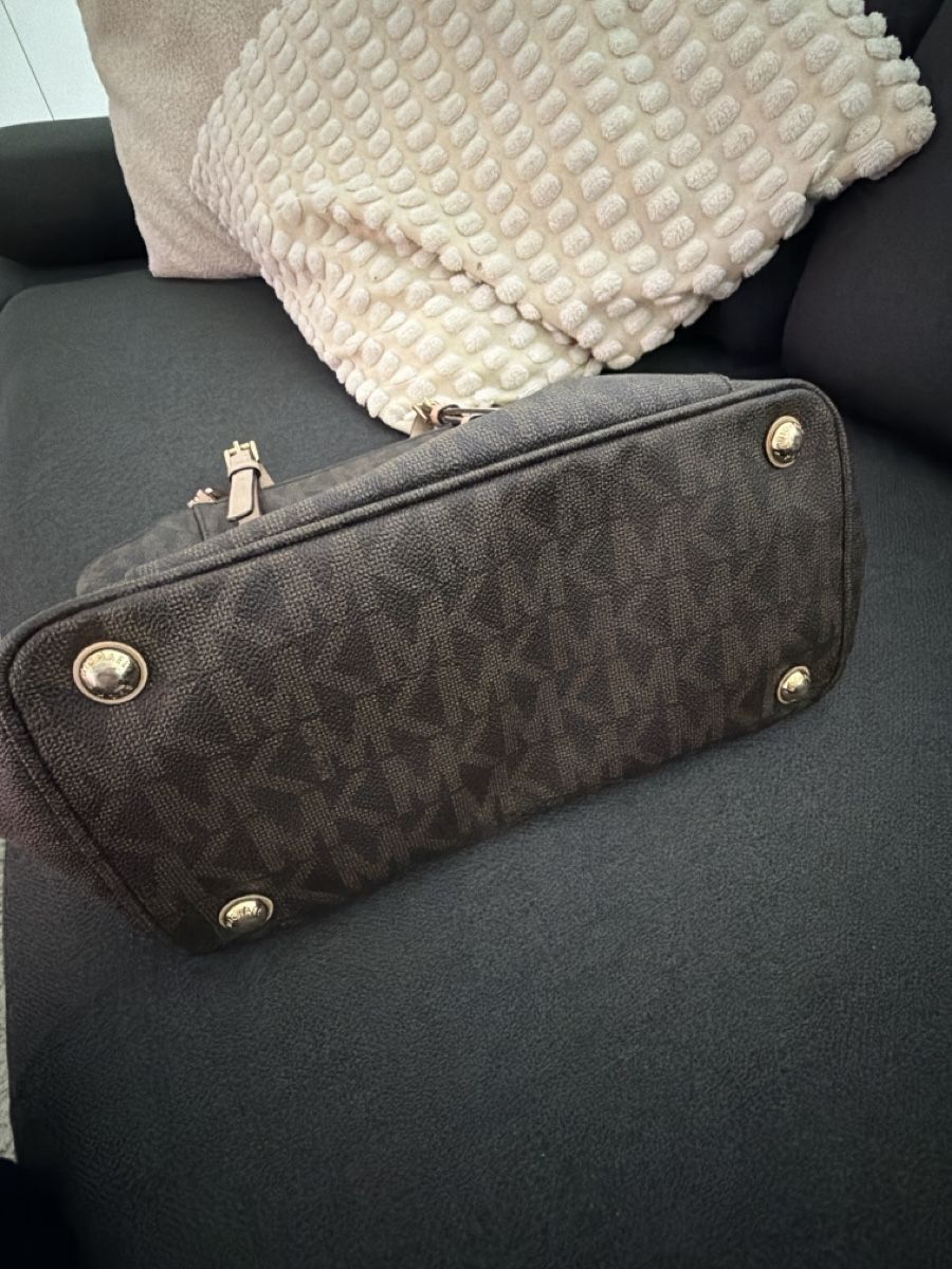 Michael Kors Borse da donna: Michael Kors dunkelbraun Signature Tasche – Usato da Dierikon venduto da corinna310 5
