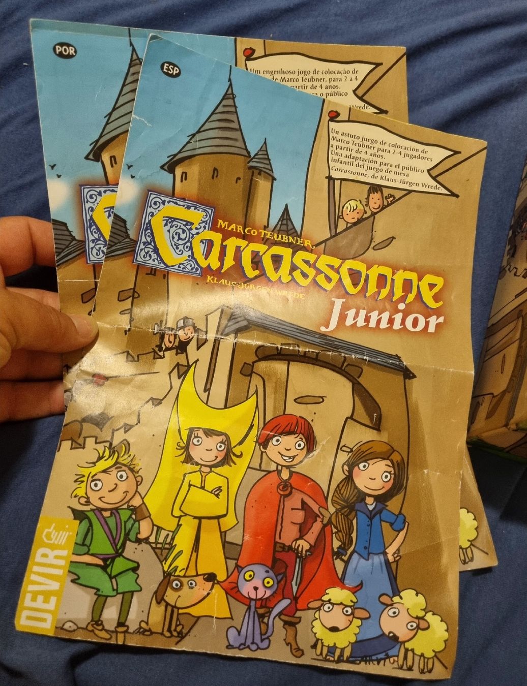 Giochi: Jeu de société Carcassonne Junior  – Usato da Fribourg venduto da jarmilka 3