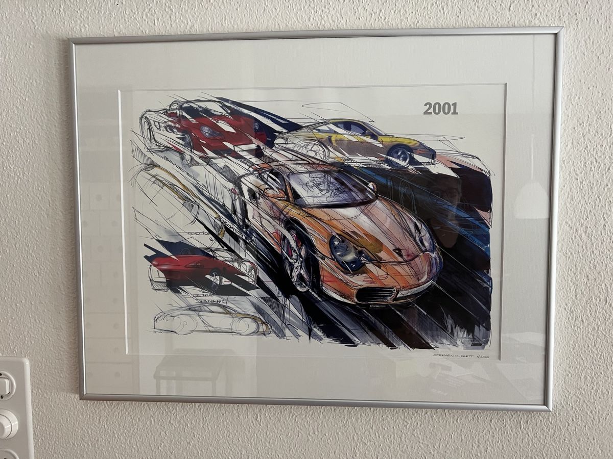 Foto & Immagini: Porsche-Portraits - professionell gerahmt – Nuovo (secondo la descrizione) da Malix venduto da second_sale