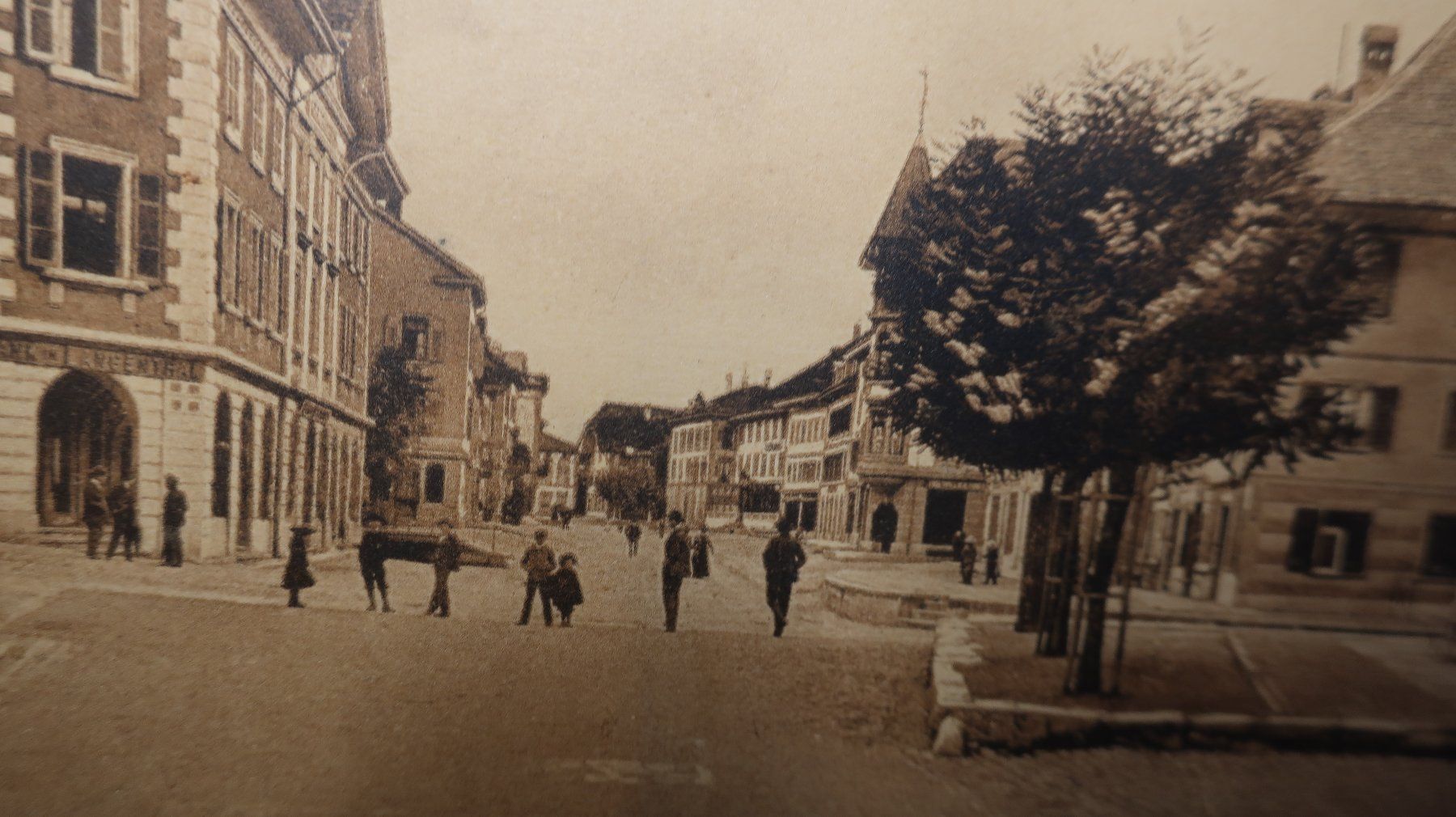 Cartoline postali: Langenthal. Marktgasse. 1934 – Usato da Cormoret venduto da Pascalll2001 2