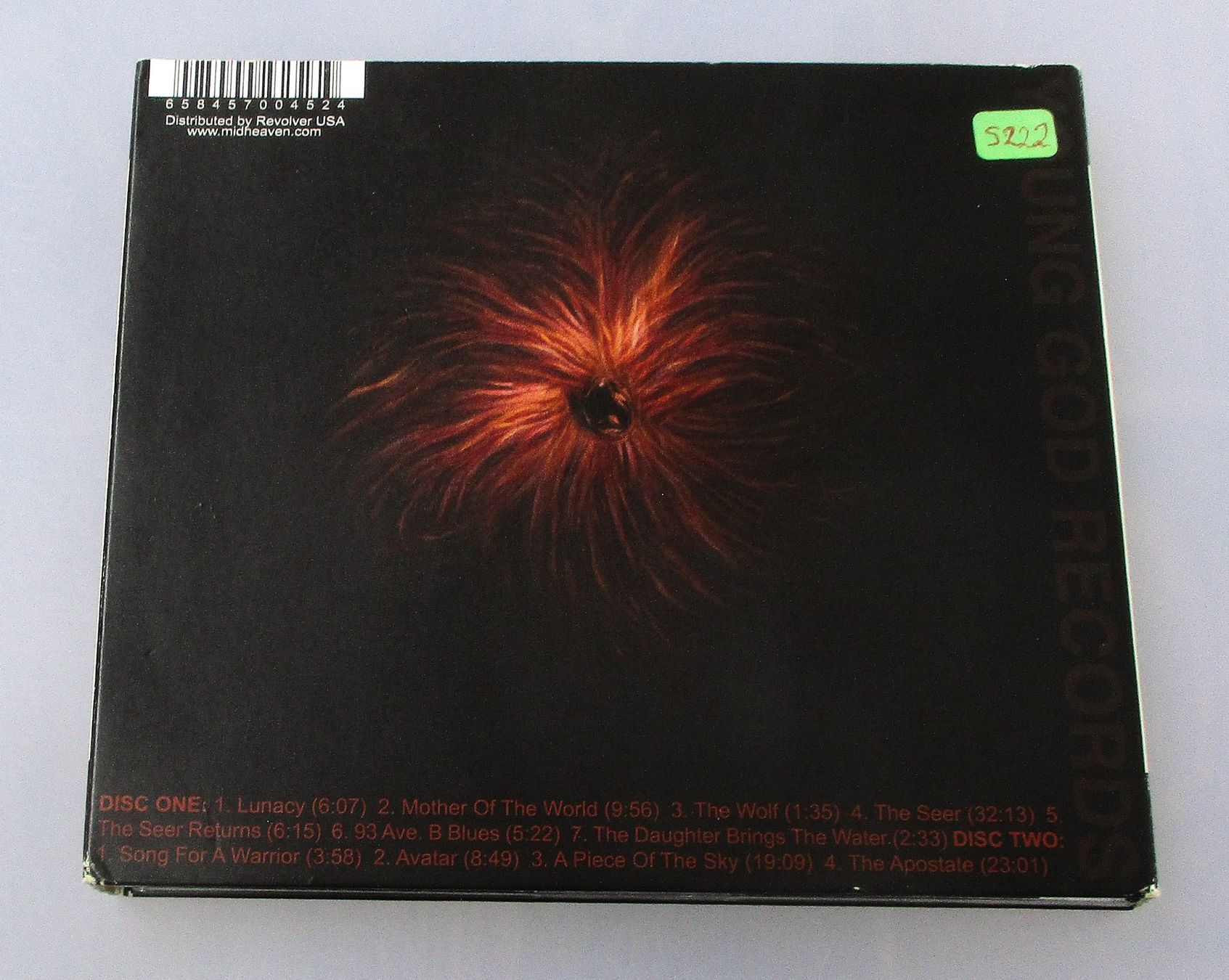 CD: SWANS - The Seer - 2-CD Post-Punk – Usato da Wattwil venduto da Muriel11 1