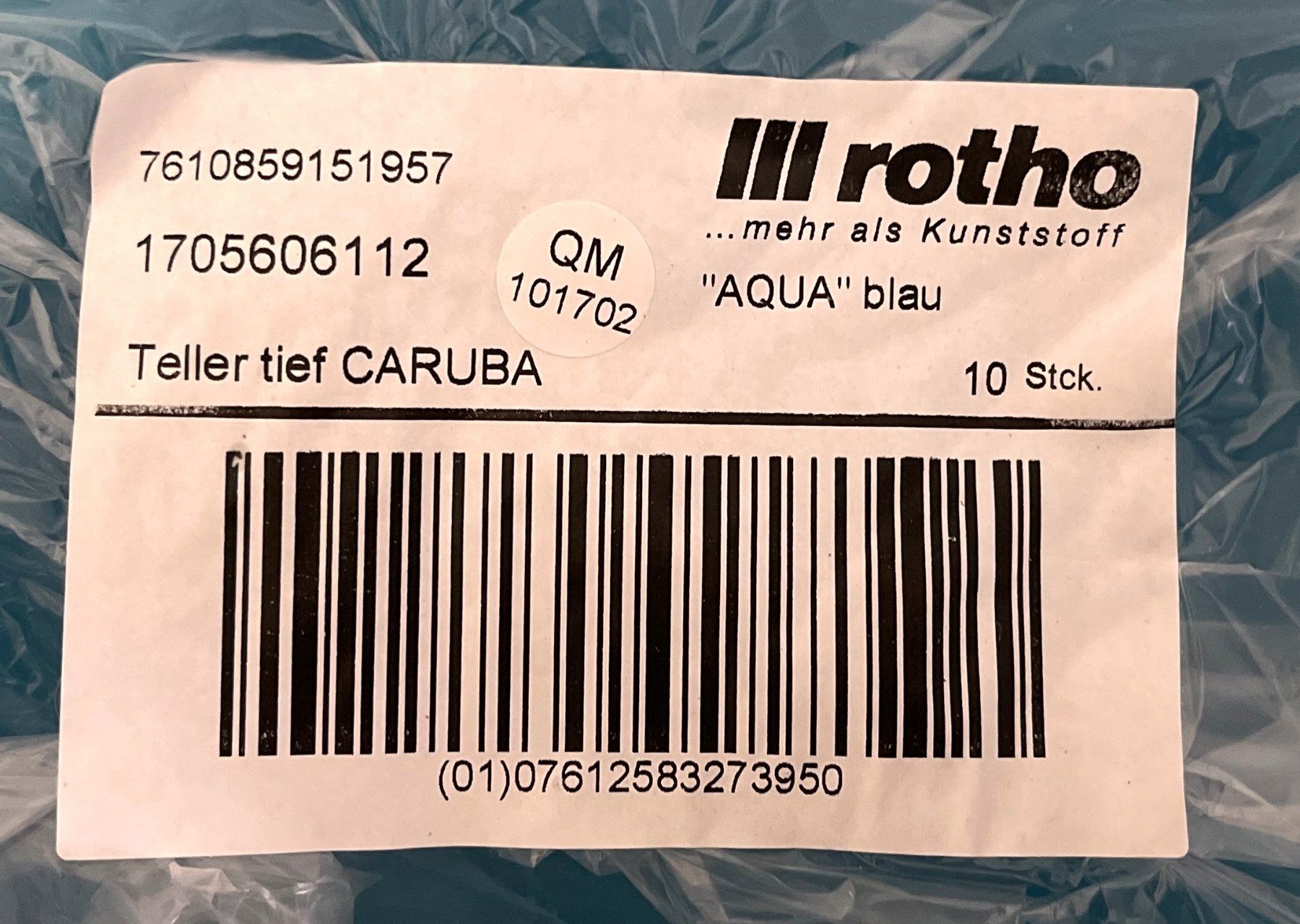 Rotho Piatti: 10 x Rotho Caruba Teller tief – Nuovo e nell'imballaggio originale da Oftringen venduto da Vucki 1