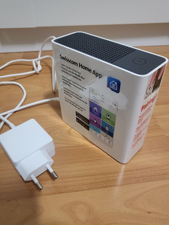 Swisscom WLAN-Box Gigabit-Ethernet Top Zustand! (Gebraucht) in ...