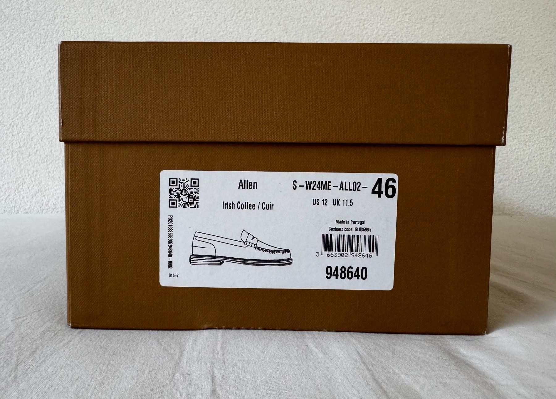 Bobbies Scarpe da uomo: Bobbies Paris Allen Loafer, Irisch Coffee, 46 – Usato da Vilters venduto da Sidsel_M 6
