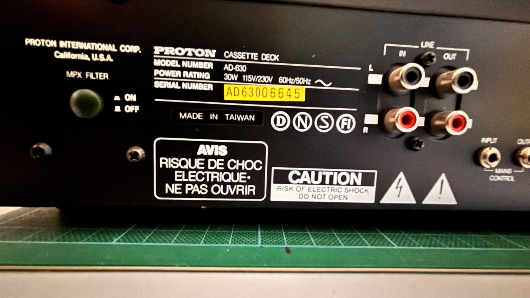 Enregistreurs: Proton AD-600 High-End Cassettendeck – D'occasion à Würenlingen par Patschua 3
