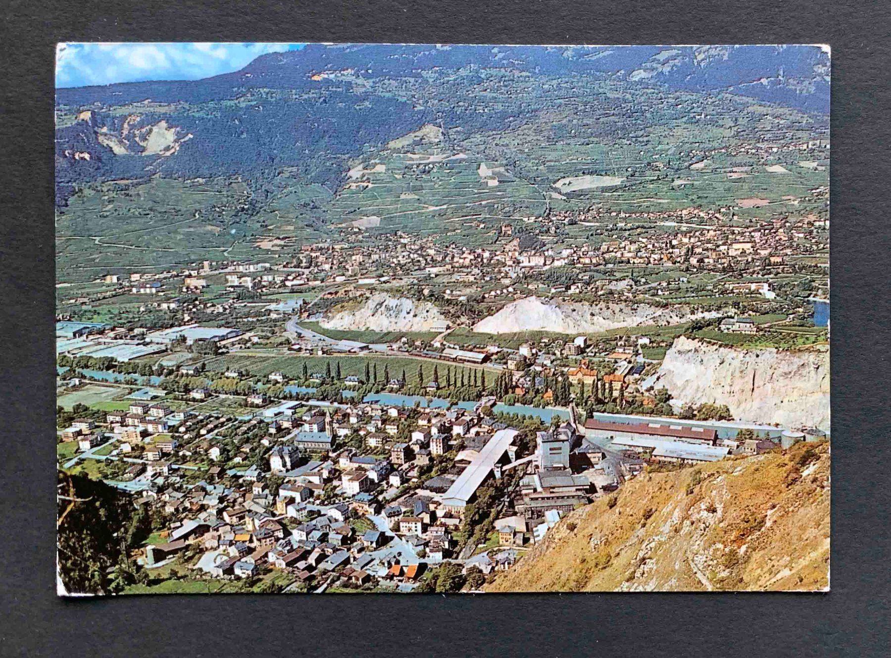 Cartoline postali: AK Chippis et Sierre Valais – Usato da Goldau venduto da artelier1