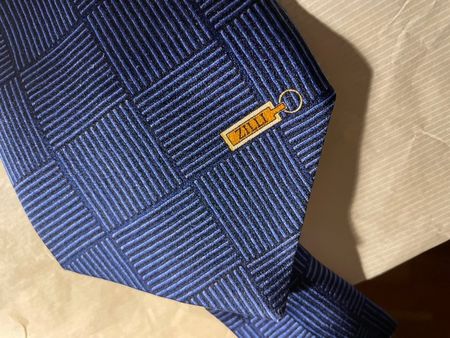 Zilli Krawatte NEU Originalverpackt Blau Seide
