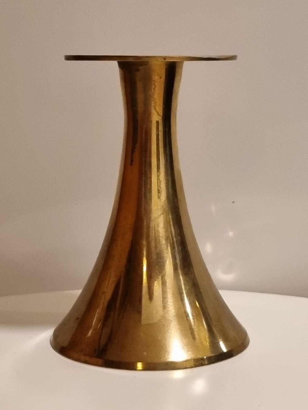Portacandele: Messing Kerzenständer Vintage 11cm – Usato da Scharnachtal venduto da devin03 1