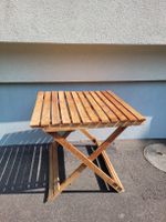 Klapptisch aus Holz, ideal für Balkon oder Garten!