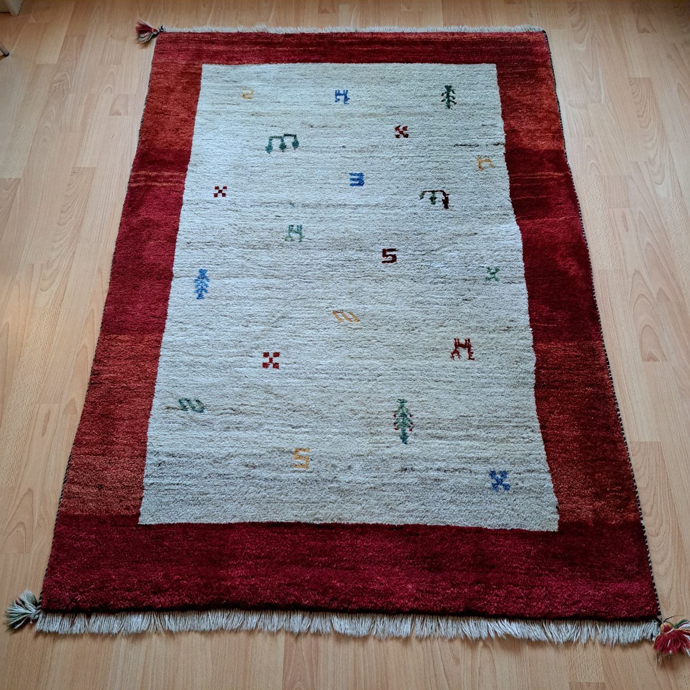 Gabbeh Tapis: Gabbeh Teppich aus dem Iran – D'occasion à Grüningen par Tappio