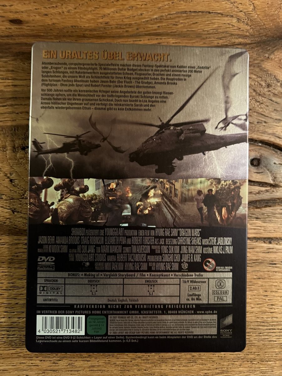 Tutti i DVDs: DVD Steelbook Dragon Wars – Usato da Kallnach venduto da sta_sy57 1
