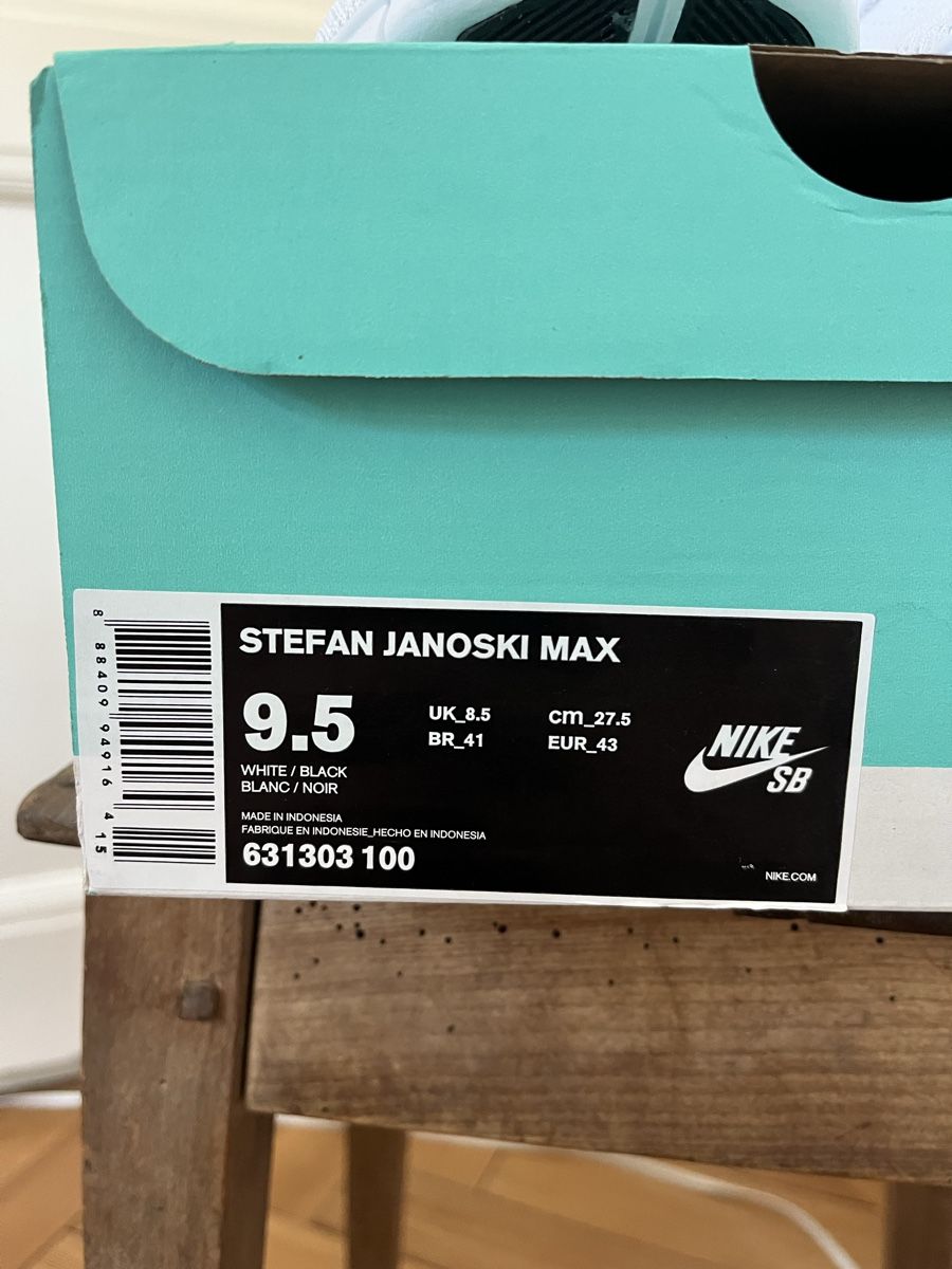 Nike Scarpe da uomo: Nike SB Max blanche, taille EU 43 – Nuovo e nell'imballaggio originale da Lausanne venduto da Matmahon1 4