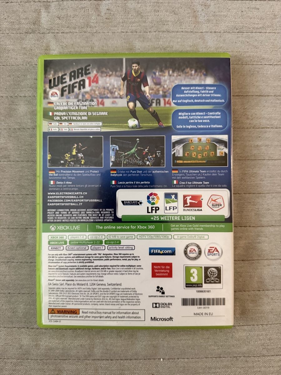 Microsoft Spiele: FIFA 14 für Xbox 360 – Gebraucht aus Thunstetten von Virus_33 2