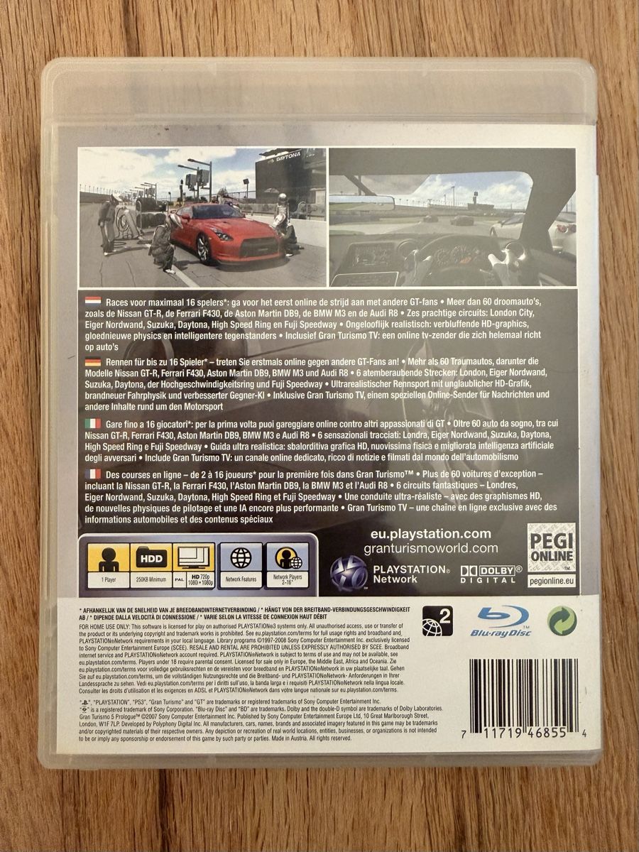 Sony Giochi: PS3 Gran Turismo 5 – Nuovo (secondo la descrizione) da Kriens venduto da Genschi 1