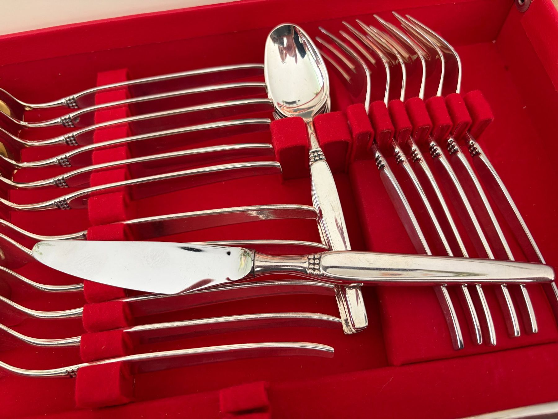 Set di posate: Besteck Set Silber 90er – Usato da Hochdorf venduto da seebanane 1
