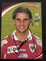 FC Aarau Gerardo Seoane Autogrammkarte signiert