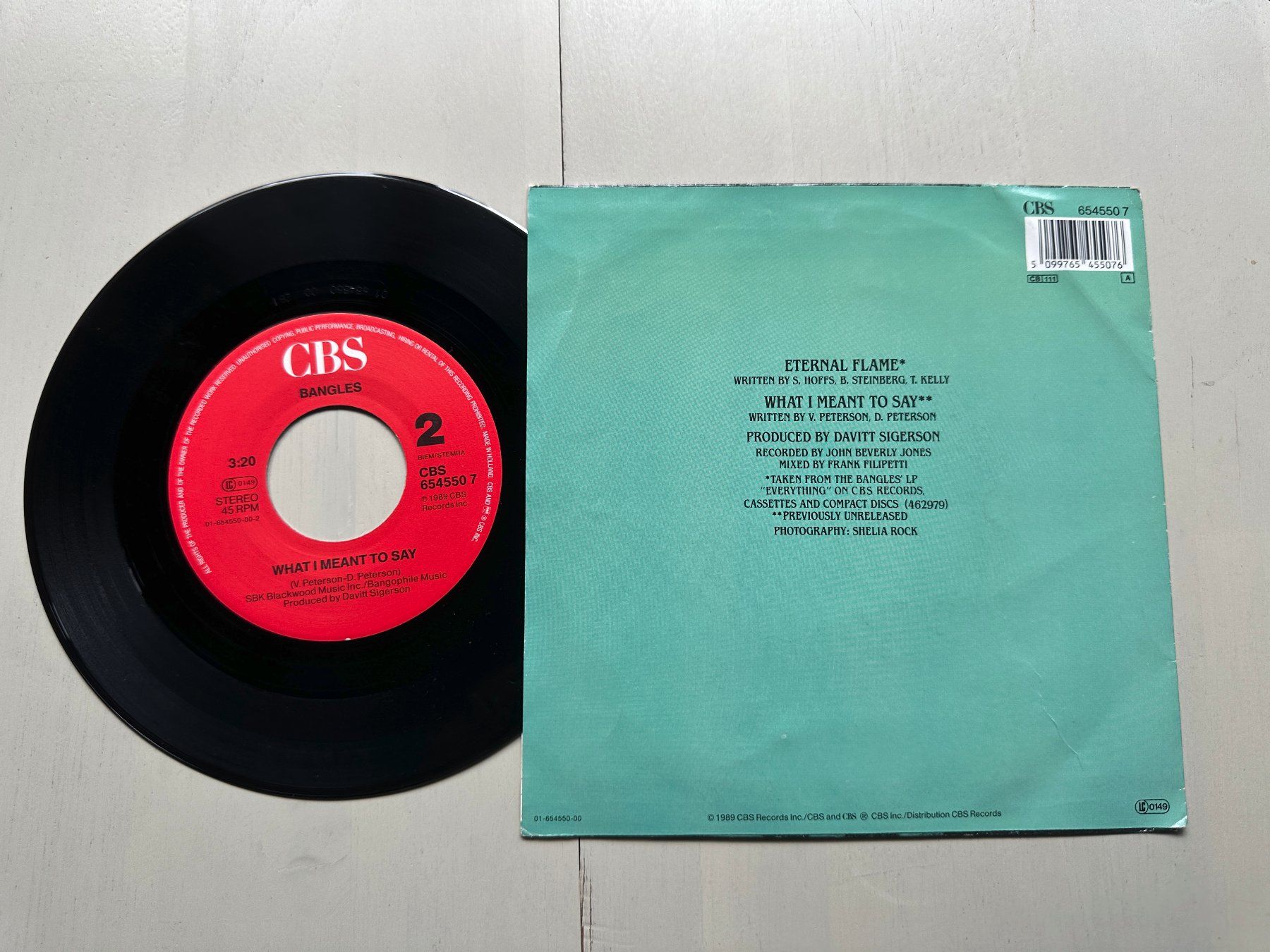 Dischi in vinile: BANGLES tolle Single Kult Eternal flame 80's Top Hit – Usato da Basel venduto da Partridge 1