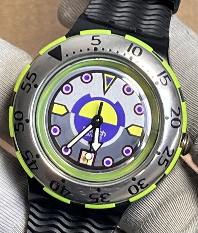 Swatch Montres: Coole Swatch Uhr Scuba 200, Taucheruhr - Seltenes Model! – D'occasion à Grenchen par chththl 1