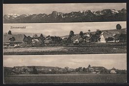 Zimmerwald, Bergpanorama, Panoramen des 