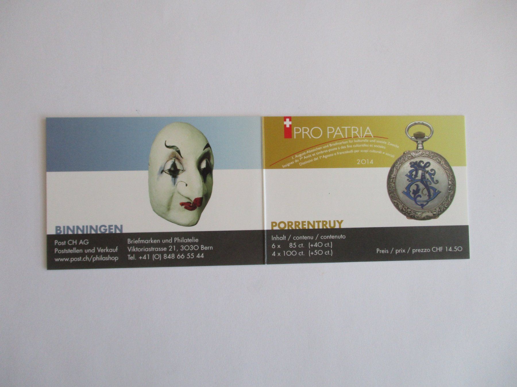 Tous les timbres: Markenheft Pro Patria 2014 gestempelt – D'occasion à Langnau b. Reiden par Aktuell88 1