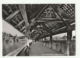 Luzern, Kapellbrücke Erbaut